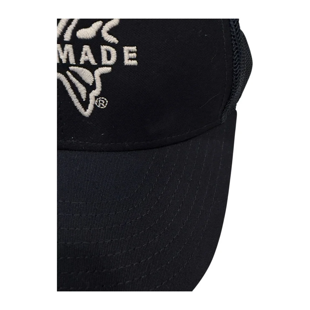 Benchmade Trucker Hat Mens Navy Blue Richardson 112 Butterfly Logo Snapback
